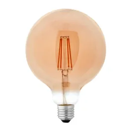 Лампочка Delux Globe G125 8Вт E27 2700К amber filament (90016726)