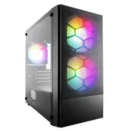 Корпус 1stPlayer X4-M-BK-2F1P-1F1