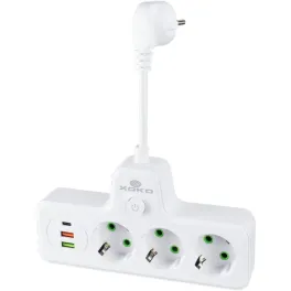 Мережевий фільтр живлення XoKo XK-SPW-3-2-1-WH