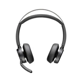 Навушники Poly Voyager Focus 2 MS Stereo USB-C + USB-C/A Adapter + Charging Stand Black (9T9J6AA)