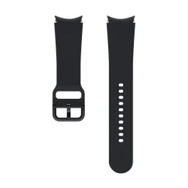 Ремінець до смарт-годинника Samsung Sport Band (20mm, M/L) Galaxy Watch 4 Black (ET-SFR87LBEGRU)