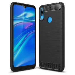 Чохол до мобільного телефона Laudtec для Huawei Y7 2019 Carbon Fiber (Black) (LT-HY72019B)