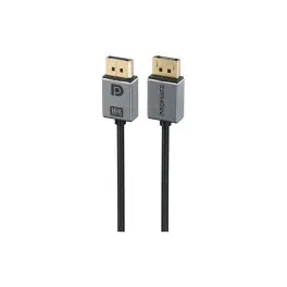 Кабель мультимедійний DisplayPort to DisplayPort v.2.0 dplink-16k.black Promate (dplink-16k.black)