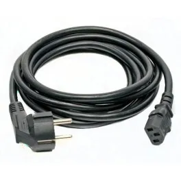 Кабель живлення Kingda С13 - CEE 7/7, переріз проводів 3x1.0, 3м (PC6065-3m)