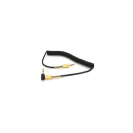 Кабель мультимедійний 3.5mm M to 3.5mm M 1.0m black VEGGIEG (YT-AUXGJ(M)/(M)-AWS-2)