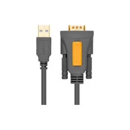 Кабель для передачі даних USB to COM M 3.0m DB9 RS-232 CR104 black Ugreen (20223)