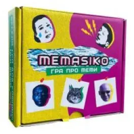 Настільна гра PLAYROOM Memasiko (гра про меми) , українська (ВР_ММСК)