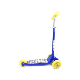 Самокат Bimbo Bike Monsters 12` з регулюванням висоти Синьо-жовтий (75803-IS)