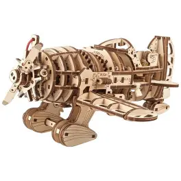 Конструктор Ugears механічний 3D Літак Скажений Шершень (70183)