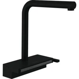 Змішувач Hansgrohe Aquno Select M81 , 21 см, чорний матовий (73836670)