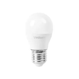 Лампочка Vestum G45 6W 4100K 220V E27 (1-VS-1201)