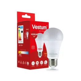 Лампочка Vestum LED A65 15W 3000K 220V E27 (1-VS-1102)