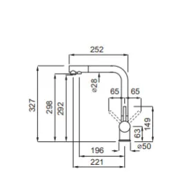 Змішувач Elleci TOURMALINE T01 avena 51