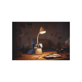 Настільна лампа Philips LED Reading Desk lamp Hat 4.5W, 3000/4000/5700K, 1800mAh (Lithium battery), білий (929003241007)
