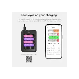 Зарядний пристрій для акумуляторів iSDT C4 Air Quick Battery Charger (iSDT-C4)