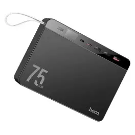 Батарея універсальна HOCO 75000 mAh Overlord PD/20W, QC/3.0/22.5W, Black (J94 / 714739)