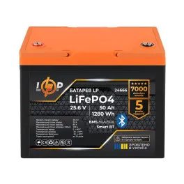 Батарея LiFePo4 LogicPower LiFePO4 25.6V - 50 Ah (24666)