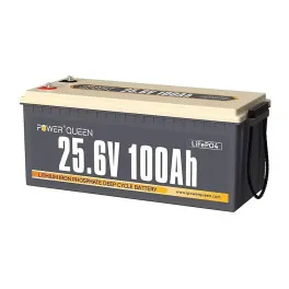 Батарея LiFePo4 Power Queen RV190 12.8V 100Ah H190 (P12V100-RV190-BT-4-AC150)