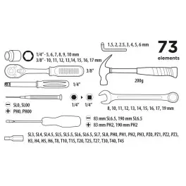 Набір інструментів Top Tools 1/4