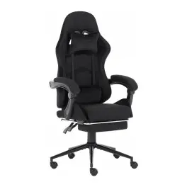 Крісло ігрове GT Racer X-2324 Black Suede (X-2324 Fabric Black Suede)