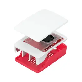 Корпус до промислового ПК Raspberry Pi Корпус червоно-білий для Raspberry Pi 5 офіційний (SC1159)