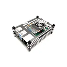 Корпус до промислового ПК KUONGSHUN for Raspberry Pi 4 (RA518)