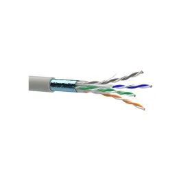 Кабель мережевий OK-Net FTP 305м cat.6 (F/UTP-cat.6) (КПВЭ-ВП (250) 4*2*0,54)