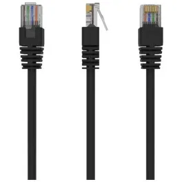Патч-корд 1м Cablexpert (PP12-1M/BK)