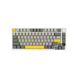 Клавіатура Epomaker AK820 Pro 75 Flying Fish Switch Hot-Swap RGB USB/Wireless/Bluetooth UA White (AK820-PRO-W-FF)