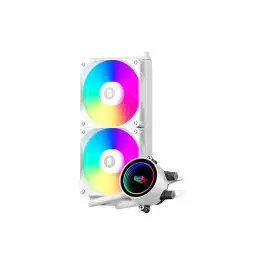 Система рідинного охолодження PcCooler DA240 ARGB WH