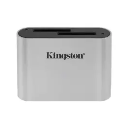 Зчитувач флеш-карт Kingston Workflow Dual-Slot SDHC/SDXC UHS-II (WFS-SD)