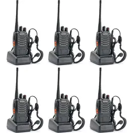 Портативна рація Baofeng BF-888S Six Pack комплект 6 шт (2200000758996)