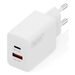 Зарядний пристрій Digitus 1xUSB-C + 1xUSB 30W GaN (DA-10301)
