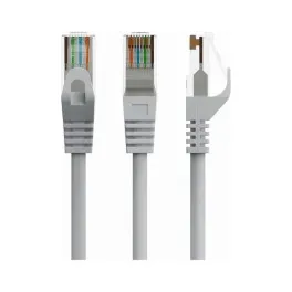 Патч-корд 1.5м UTP cat 6 CU gray Cablexpert (PP6U-CU-1.5M)