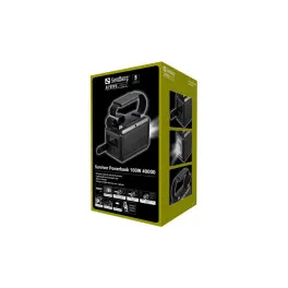 Батарея універсальна Sandberg 40000mAh Survivor 100W, IPX4 Water resist, LED Torch, Pass-Through Charging (421-14)