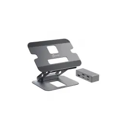 Порт-реплікатор J5create Dock-Station USB-C 6-in-1 (HDMI/PD/USB-A/USB-C) (JTS327-N)
