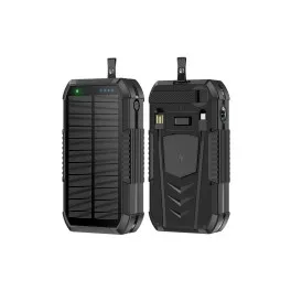 Батарея універсальна AURA NRG-40SE ARM SOLAR 40000mAh Wireless Dynamo charging Black (PBANRG40SEB)