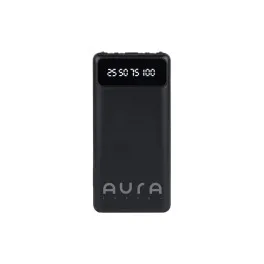 Батарея універсальна AURA NRG10 10000 mAh Black (PBANRG10B)
