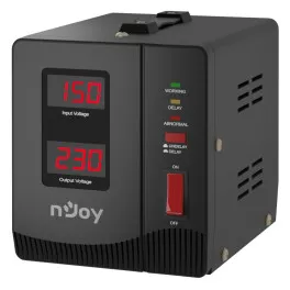 Стабілізатор напруги nJoy Alvis 1000 (AVRL-10001AL-CS01B) AVR, 1 розетка (Alvis 1000)