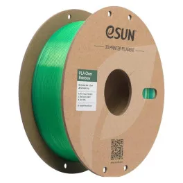 Пластик для 3D-принтера eSUN PLA Clear Rainbow 1,75mm 1kg Transl BLUE GREEN (PLA-CLRB175T-UG1P1)