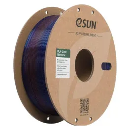 Пластик для 3D-принтера eSUN PLA Clear Rainbow 1,75mm 1kg Transl BLUE PURPLE (PLA-CLRB175T-UZ1P1)