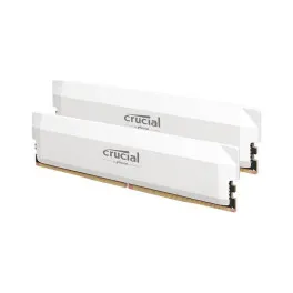 Модуль пам'яті для комп'ютера DDR5 64GB (2x32GB) 6000 MHz Crucial Pro Wite Micron (CP2K32G60C40U5W)