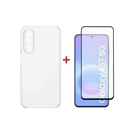 Чохол до мобільного телефона Dengos TPU Cover + Glass Samsung Galaxy A57 Transparent (DG-KM-198)