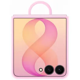 Чохол до мобільного телефона Samsung Galaxy Flip 8 Silicone Ring Magnet Pink (EF-EF776CVEGUA)
